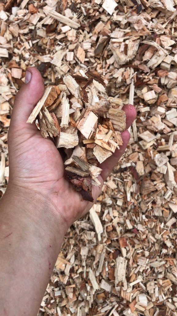 BSL grade wood chip