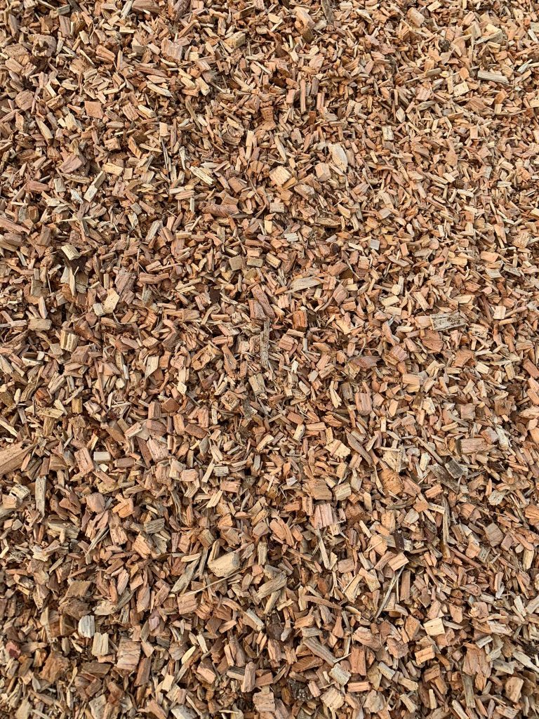 wood chips Carmarthenshire